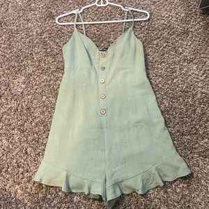Green Lulu’s Romper